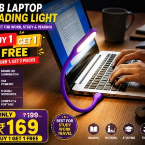 Home Flexible USB LED Laptop Reading Light